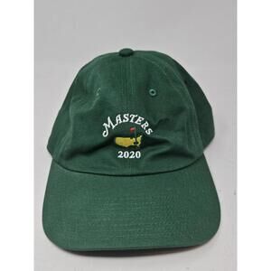 Augusta National Masters 2020 Green Golf Strapback Hat American Needle